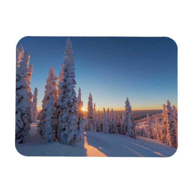Whitefish, Montana Magnet (Horisontell)