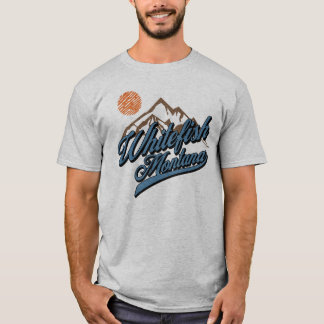 Whitefish Montana MT T Shirt