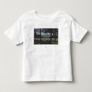 Whitefish Montana - Whitefish sjögolfbana T-shirt