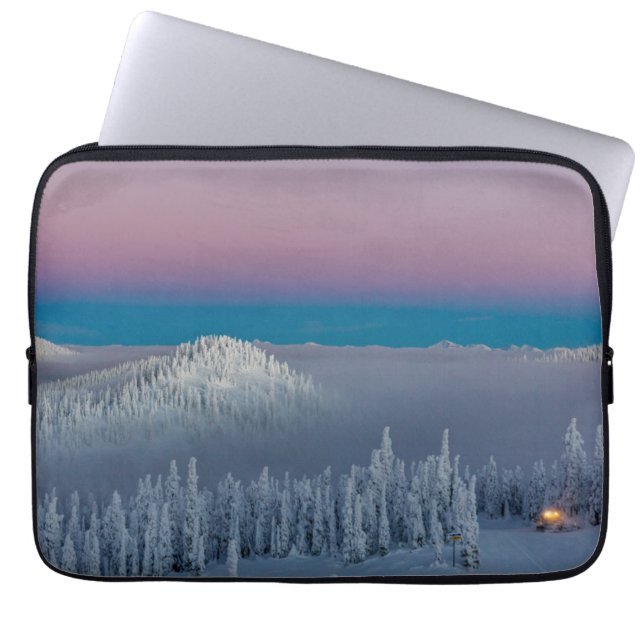 Whitefish Mountain Resort in Whitefish, Montana Laptop Fodral (Framsidan)