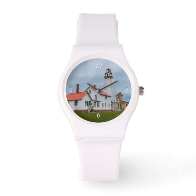 Whitefish Point fyr Armbandsur (Framsida)