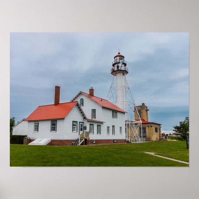 Whitefish Point Lighthouse Poster (Framsidan)