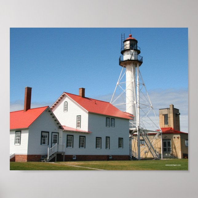 Whitefish Point Lighthouse Poster (Framsidan)