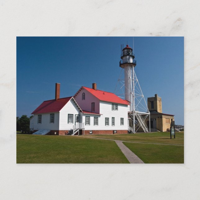 Whitefish Point Lighthouse Vykort (Framsida)