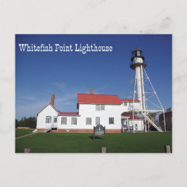 Whitefish Point Lighthouse-vykort Vykort