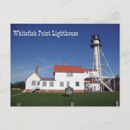 Whitefish Point Lighthouse-vykort Vykort