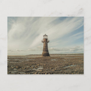 Whiteford Lighthouse, Gower Peninsula, South Wales Vykort