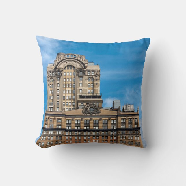 Whitehall Byggnad New York City Kudde (Framsida)