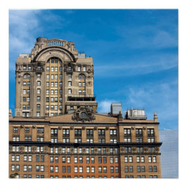 Whitehall Byggnad New York City Perfect Poster