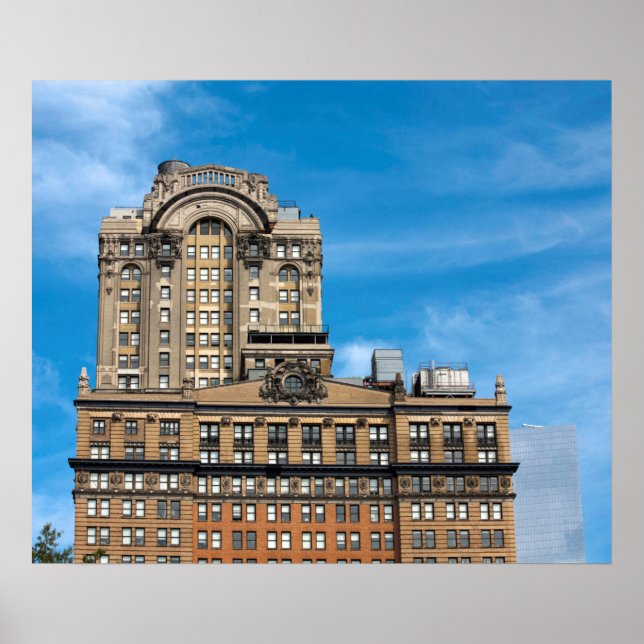 Whitehall Byggnad New York City Poster (Framsidan)