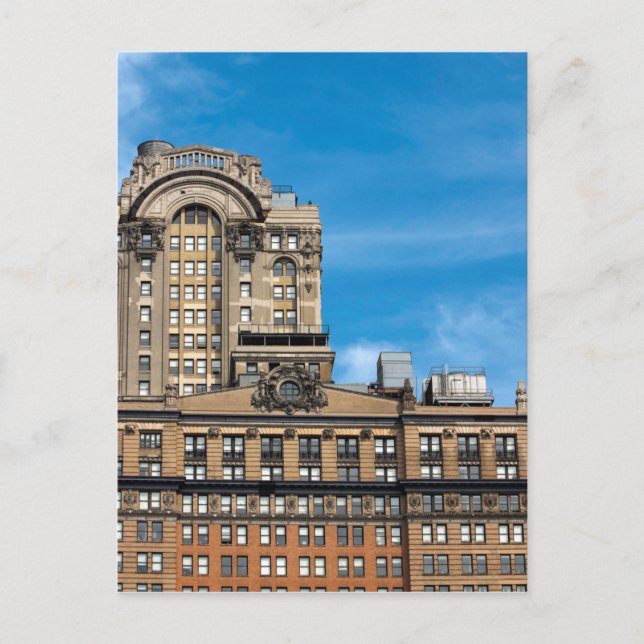 Whitehall Byggnad New York City Vykort (Framsida)
