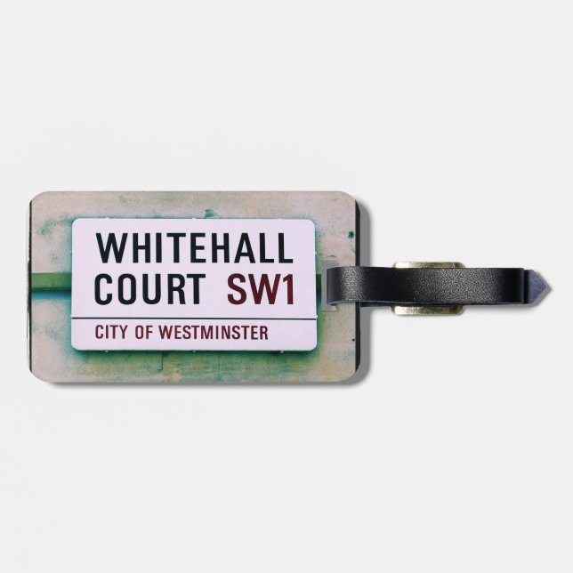 Whitehall Court - City Westminster - Luggage Tag Bagagebricka (Baksida Vågrät)