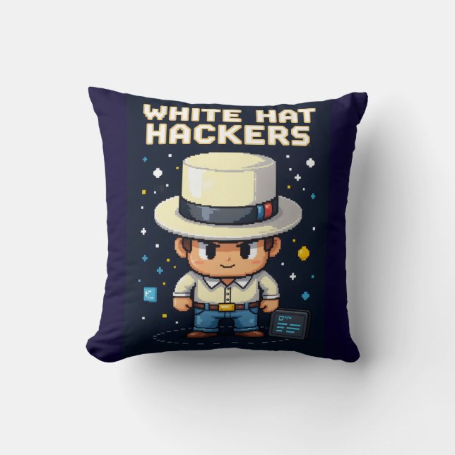 WhiteHat HacKer Kudde (Framsida)