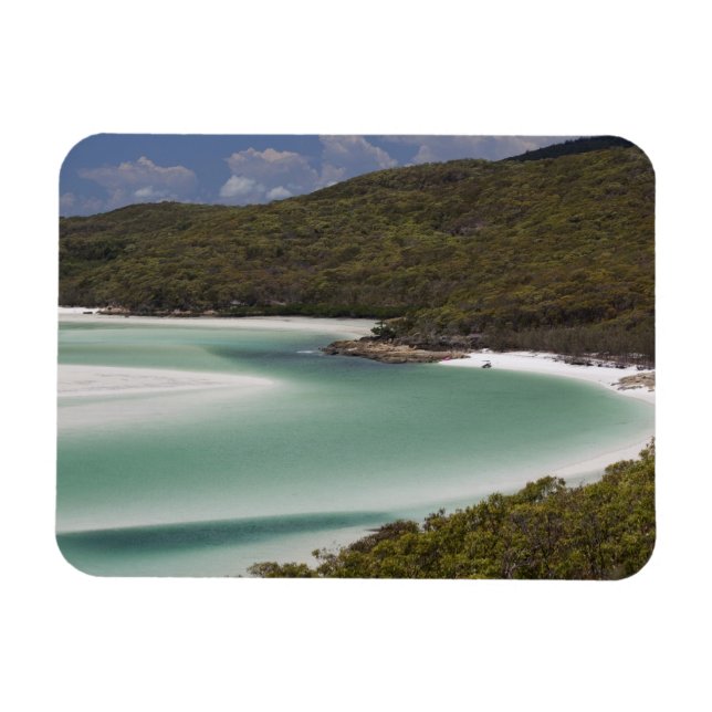 Whitehaven Beach, Hill Inlet, Tounge Point, Magnet (Horisontell)