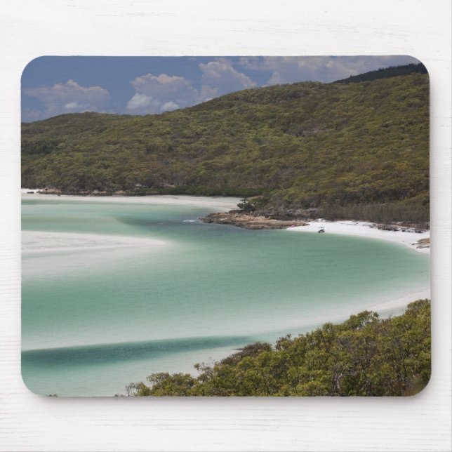 Whitehaven Beach, Hill Inlet, Tounge Point, Musmatta (Framsidan)