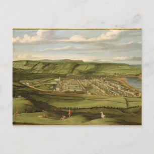 Whitehaven, Cumbria, Showing Flatt Hall, 1730-35 Vykort