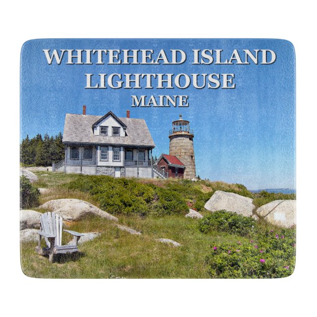 Whitehead Island Lighthouse Maine Caking Board (Framsidan)