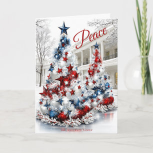 Whitehouse Festive USA Julgranar Kort