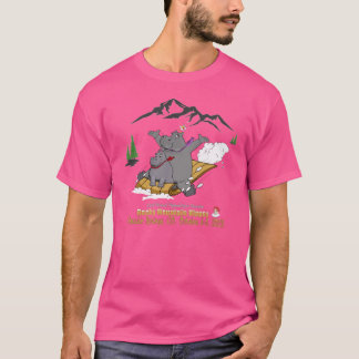WhiteLight Färg Hippolotofus 2023 Återföreningsdes T Shirt
