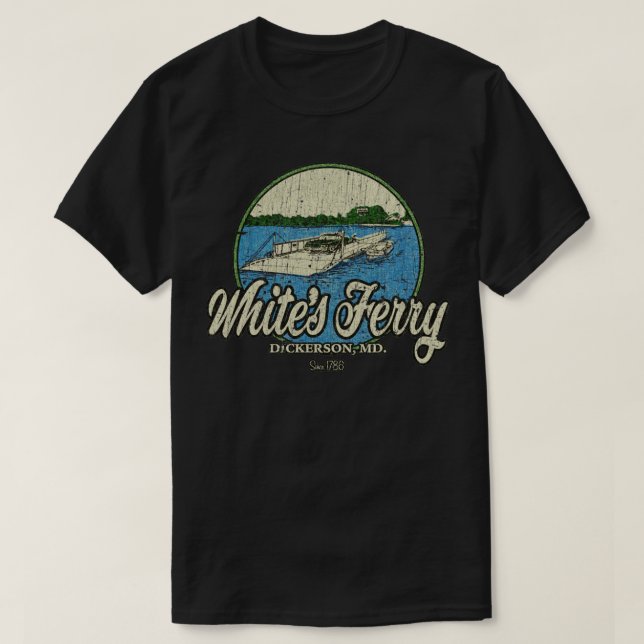 Whites Ferry 1982 T Shirt (Design framsida)