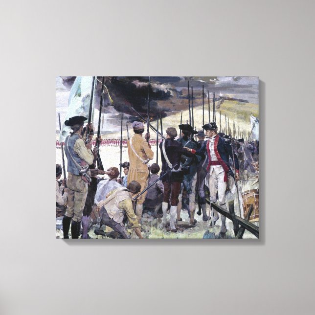 Whites of Ögon by Ken Riley Print Canvastryck (Framsida)