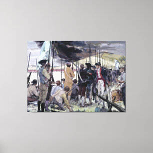 Whites of Ögon by Ken Riley Print Canvastryck