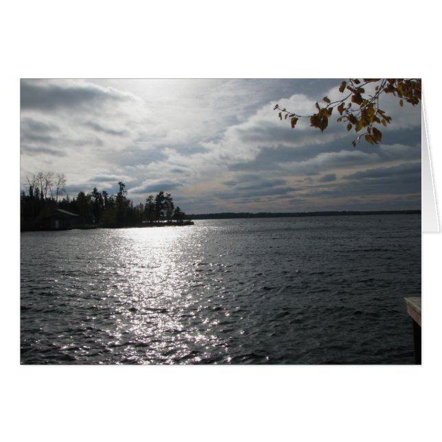 Whiteshell av Koobjörn Hälsningskort (Framsidan Horizontal)