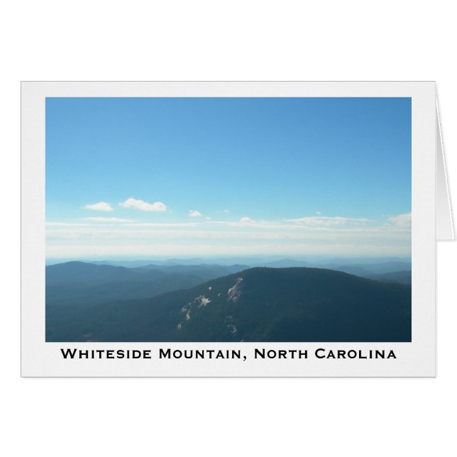 Whiteside Mountain (rubrik) OBS Kort (Framsidan Horizontal)