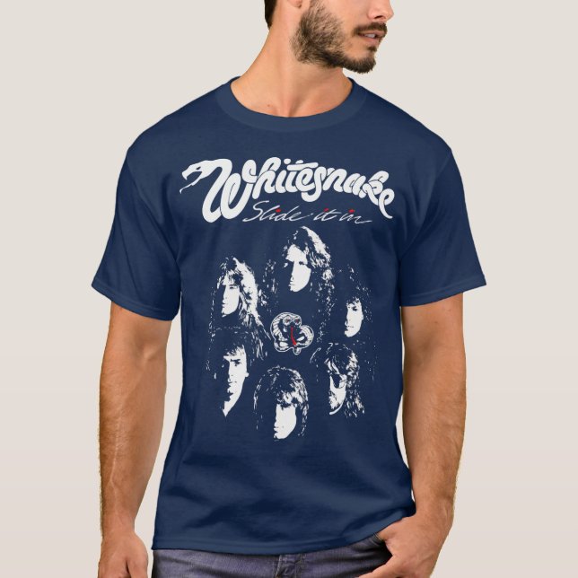 Whitesnake Band T Shirt (Framsida)