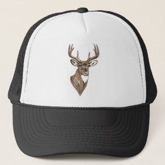 Whitetail Buck Deer Head Keps