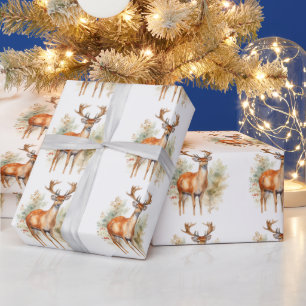 Whitetail Buck Forest jul Presentpapper