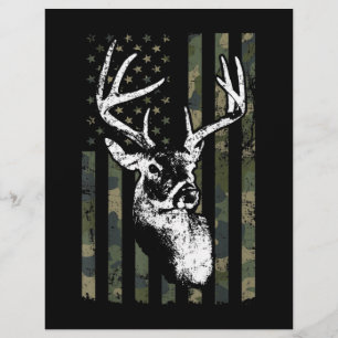 Whitetail Buck Hjort Hunting USA Camouflage Americ Brevhuvud