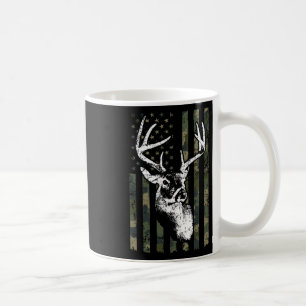 Whitetail Buck Hjort Hunting Usa Camouflage Americ Kaffemugg