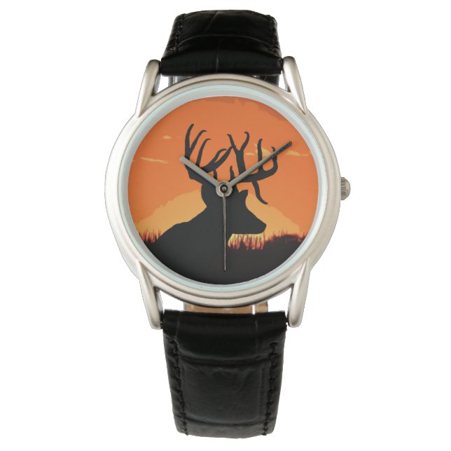 Whitetail Buck Hjort Watch Armbandsur (Framsida)