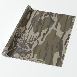 Whitetail Hjort Bottomland Camo Hjort Hunting Camo Presentpapper