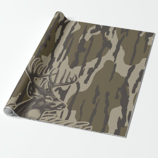 Whitetail Hjort Bottomland Camo Hjort Hunting Camo Presentpapper