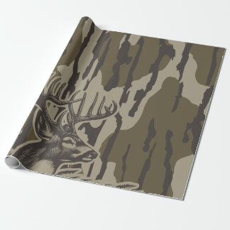 Whitetail Hjort Bottomland Camo Hjort Hunting Camo Presentpapper