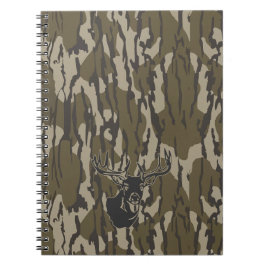 Whitetail Hjort Bottomland Camo Hunting Camo Anteckningsbok