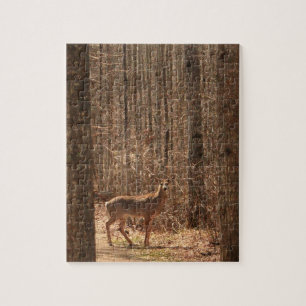 Whitetail hjort buck pussel