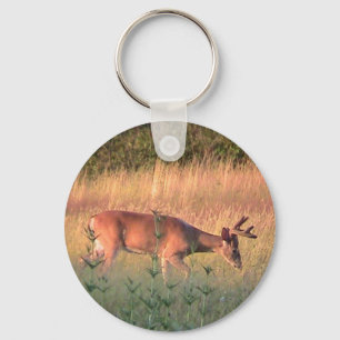 Whitetail Hjort Keychain Nyckelring