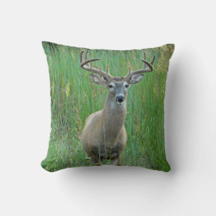 Whitetail Hjort Pillow Kudde