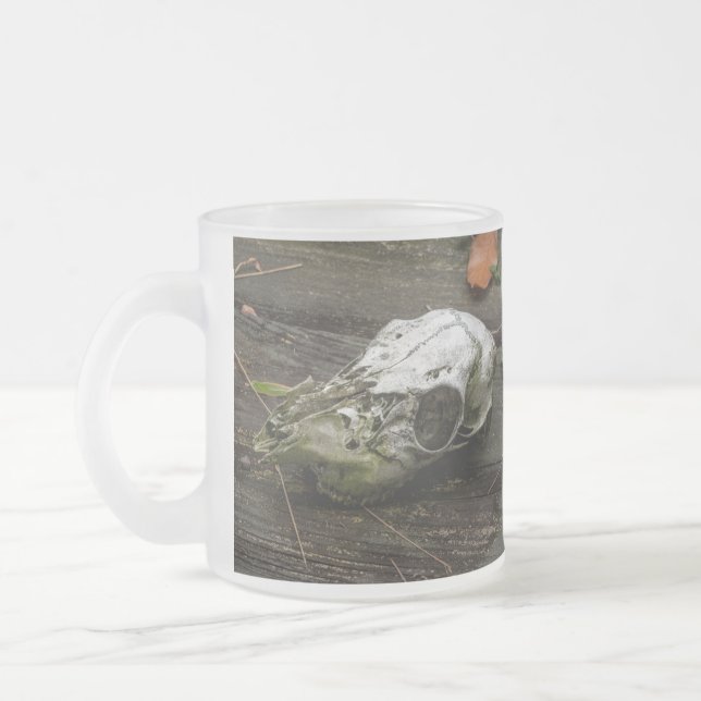 Whitetail Hjort Skull Mugg (Vänster)