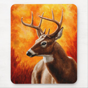 Whitetail Hjort Trophy Buck Head Musmatta
