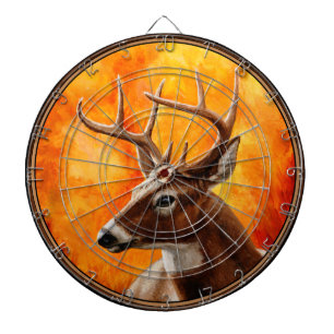Whitetail Hjort Trophy Buck Head Piltavla