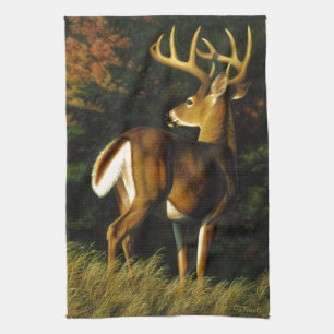 Whitetail Hjort Trophy Buck Hunting Kökshandduk