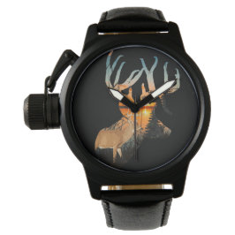 Whitetail Hjort Watch, Hjort Hunting Armbandsur