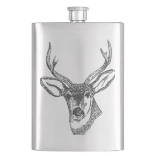 Whitetailbockhjort Fickplunta