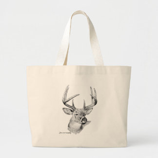 Whitetailhjort Jumbo Tygkasse