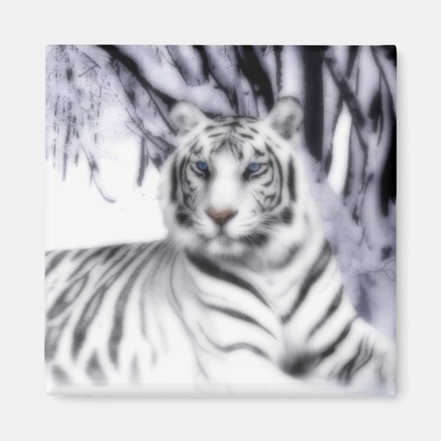 WhiteTiger Magnet (Framsidan)
