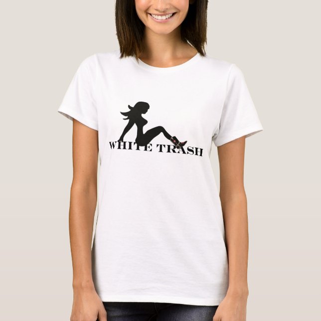 WhiteTrash-FAST T-shirt (Framsida)